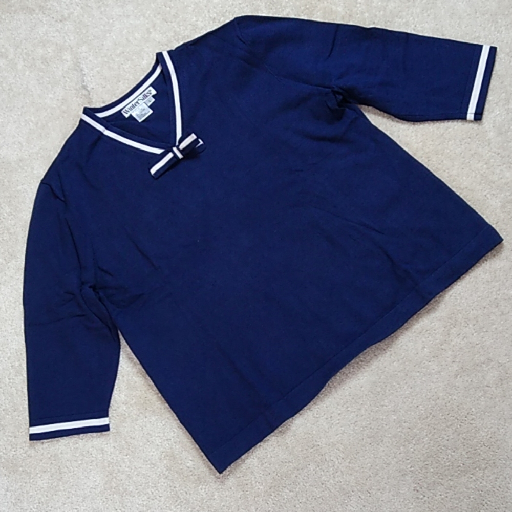 Winter Silks sweater